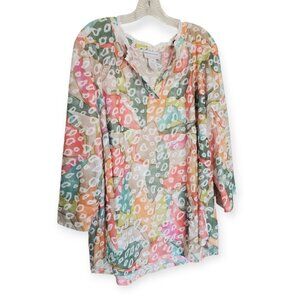 Alfred Dunner Abstract Animal Jacquard Knit Top